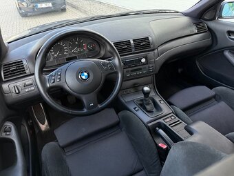 E46 325i M packet II originál xenon, Orient blue metallic - 8