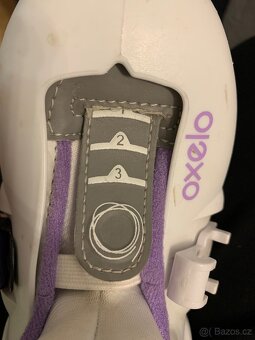 Dětské/dívčí nastavitelné brusle Oxelo, vel. 26-28 - 8