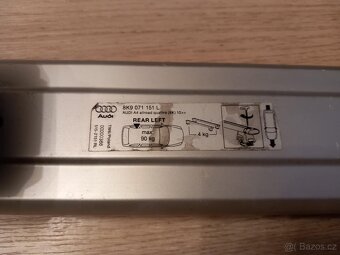 Střešní nosiče - příčníky - Audi A4 B8 Allroad - originál - 8