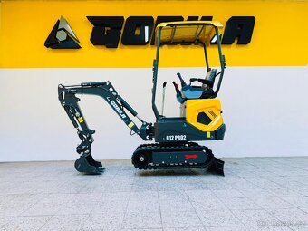 Minibagr Gorila G12SE l PRO ❗️KUBOTA AKCE ❗️Joystiky - 8