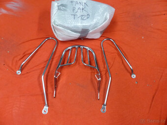 Triumph bonneville tank bak,opěrka - 8