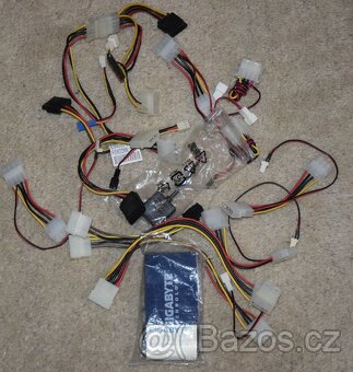 CPU PC kabely, chladiče, DVD mech., záslepky, spojmat, atd. - 8