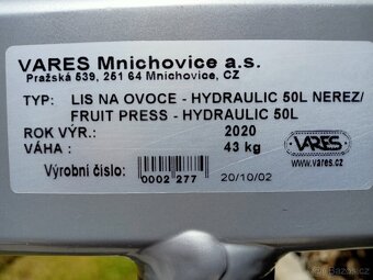 Lis na ovoce s drtičem - 8