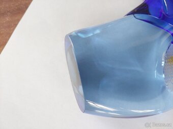 Skleněné těžítko hlava ptáka - 8