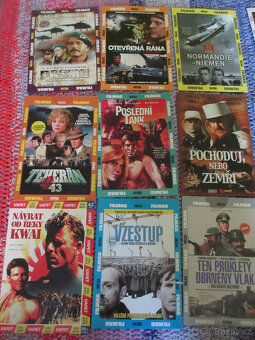 DVD-Válečné filmy-nevybalené-vyberte si. - 8