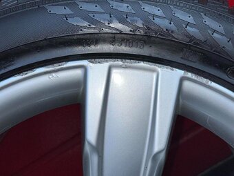 Original ALU kola Audi 18\" 8J ET26 + zimní pneu 245/45/R1 - 8