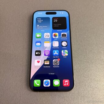 iPhone 15 Pro 256GB natural titan, bez škrábance - 8