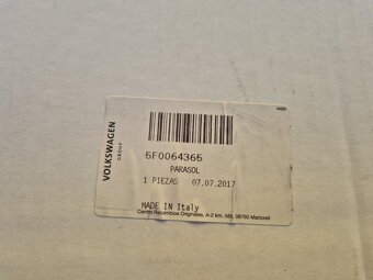 zadní sluneční clona Seat Leon od 2012 5F0064365 - 8