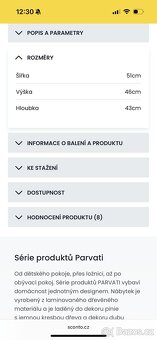 2x noční stolek Luca/Parvati - 8