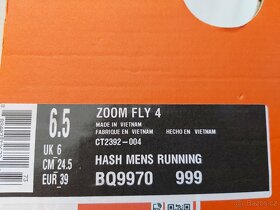 Dámské běžecké tenisky Nike Air Zoom Fly 4, velikost 39 - 8