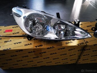 NOVÁ PŘEDNÍ SVĚTLA PEUGEOT 307 / KOMPLETNÍ / ZÁRUKA 2 ROKY - 8