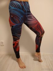 Nové sport legíny mandala 2x, barevné, kamufláž, barevné - 8