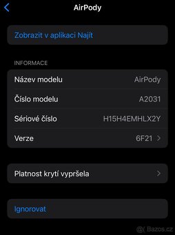 Zánovní Apple AirPods 2 - 8