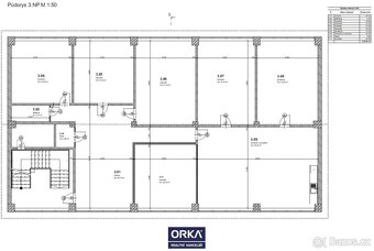 Pronájem, Kanceláře, 23m2 - Zábřeh, ul. Oborník - 8