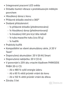 Aku kladivo peformance v kufru 5,8 J - 8