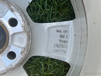 Originální alu kola fabia rapid r15 5JA601025N - 8