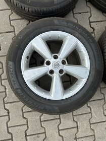 Kompl alu Nissan 5x114,3r17+215/60r17 letní Michelin - 8