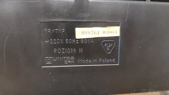 Kotoučový magnetofon Tesla Unitra M-2405S - min 500 Kč - 8