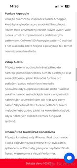 Klávesy yamaha PSR E443 - 8