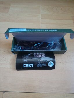 Taktický zatvárací nôž CRKT M16-04ZLEK Tanto Blackout (nový) - 8