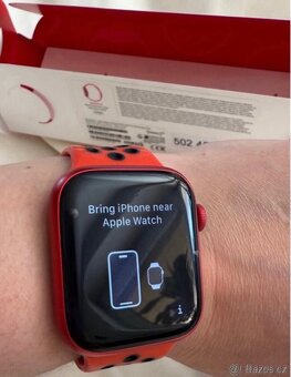 Watch 8 cell 45 Red, Red Sport Band(Chytré hodinky) - 8