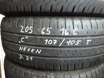 PNEU CÉČKA 205/65/16C a 215/65/16C céčkové zátěžové - 8