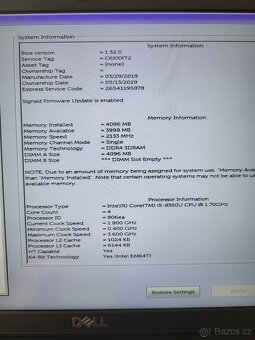 Dell Latitude 7390 Touch, i5-8350U (4C/8T) 13,3 FHD - 8
