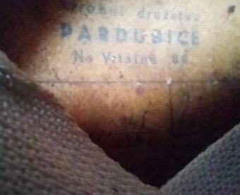 Prodám retro helmu na starý motocykl Jawa ČZ velikost 58cm - 8