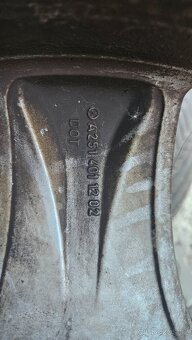 Mercedes R w251 kola a letni pneu - 8