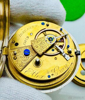 STARÉ PÁNSKÉ STŘÍBRNÉ ŠPINDLOVKY ALEX GRAY ABERDEEN SE STŘÍB - 8