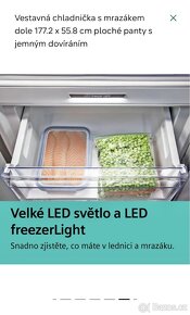 Nová chladnička SIEMENS STUDIO LINE, 5 let záruka-150kWh/rok - 8