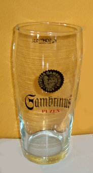 SKLENĚNÉ pivní půllitry, třetinky... - 8