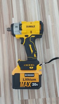Aku Rázový utahovák XR 20V, pro DeWALT baterie 20V. - 8