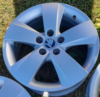 Alu kola 5x100 R15 Škoda - 8