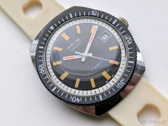 Hodinky PRIM SPORT 2  - 17 JEWELS  - KRÁSNÝ STAV - 8