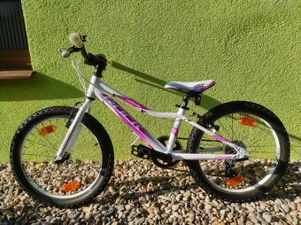 Značkové dětské kolo Rock Machine 20" (bílá/růžová) - 8