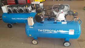 Vzduchový kompresor 200L, 500l/min, 230V/380V - 8