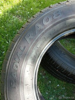 2 letní pneumatiky Hankook 215/70/16C - 8