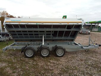 Přívěs Eduard 3-straný sklápěč 4018 3500kg, 3 nápr - 8