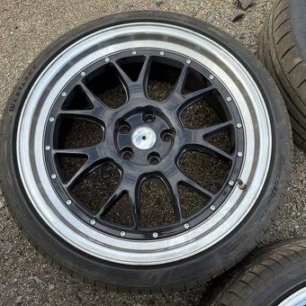 Kola R21 21" na TESLA S BBS replika s gumami 245/35 a 265/3 - 8