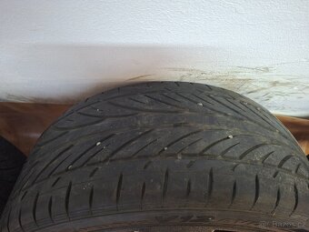 Alu kola R17 5x112 ŠKODA + letní pneu 235/45/17 Hankook - 8