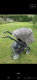Dětský kočárek Espiro Next - hnědo-černý - 8