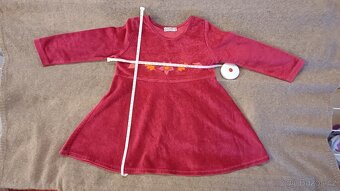 Zimní/vánoční šatičky GEORGE 74-80 - jako nové - 8