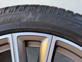 Bmw R22 Bmw X7 22 zimní 275/40 r22 315/35 22 - 8