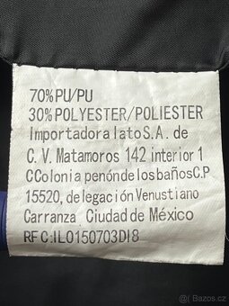 Dámská kožená bunda do pasu vel. S - 8