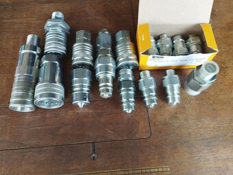 Hydraulické rychlospojky pro zemědělské stroje. - 8