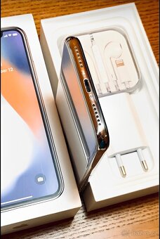iPhone X Silver BATERIE 100% TOP - 8