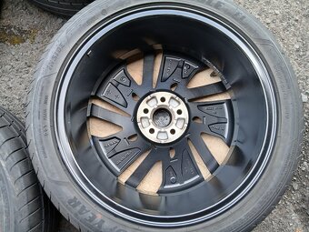 Prodám sadu Orig ALU kol Škoda 215/45R18 letní - 8
