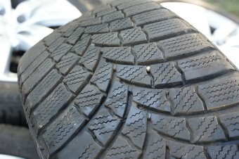 4ks orig. alu kola Peugeot 5x108 take Citroen R16 zimni pneu - 8