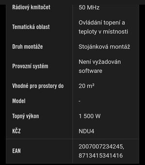 Nový elektrický ohřívač Eurom retro PTC - 8
